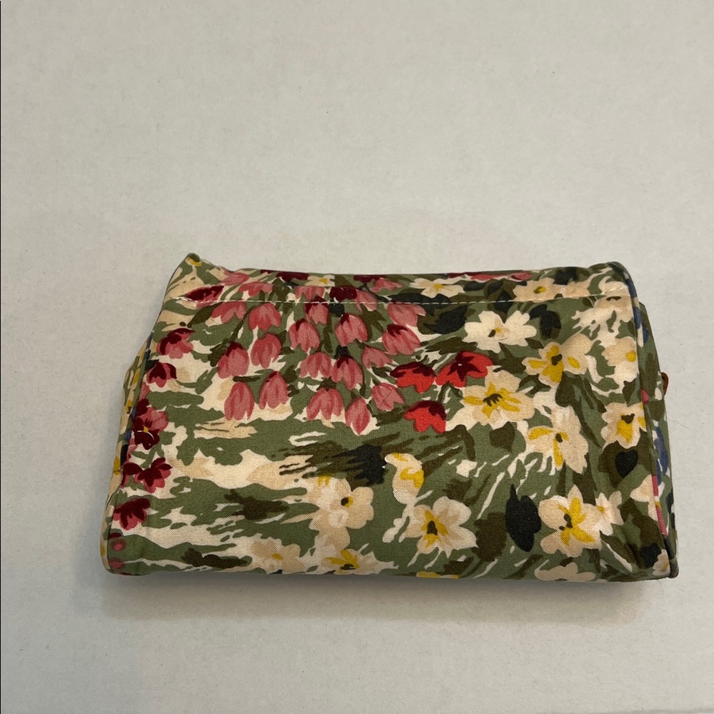 RALPH LAUREN VINTAGE FLORAL PATTERN COSMETIC TRAVEL MULTICOLORED BAG - Picture 4 of 13